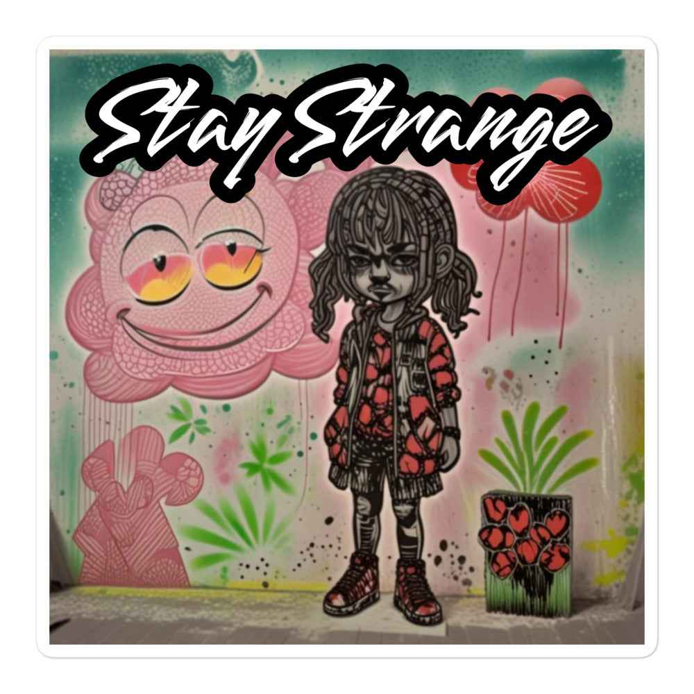 Bubble-free stickers from Heathers Worlds WEAR YOUR WEIRD
