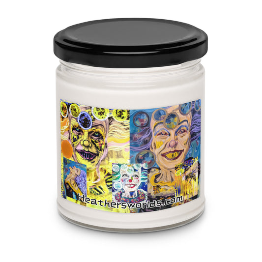 Heathers Worlds Scented soy candle My Art. My Rules. My WEIRD. - HEATHERS WORLDS3446586_22804