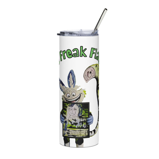 Stainless steel tumbler - HEATHERS WORLDS7428572_15005