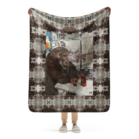 Sweet Solitude Art Print Throw Blanket – Original Artwork by Fay - HEATHERS WORLDS4016256_17482