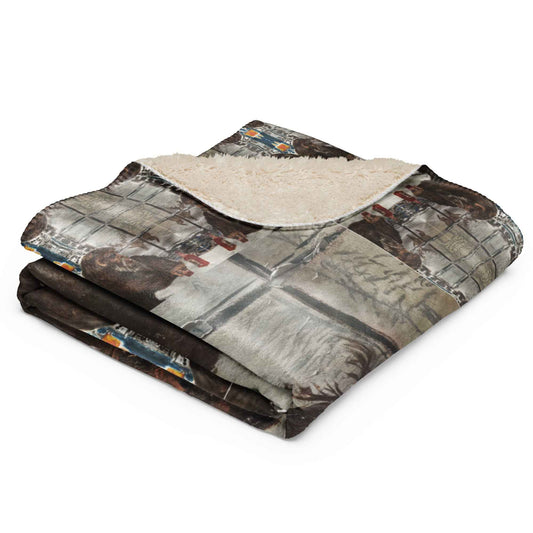 Sweet Solitude Art Print Throw Blanket – Original Artwork by Fay - HEATHERS WORLDS4016256_17482