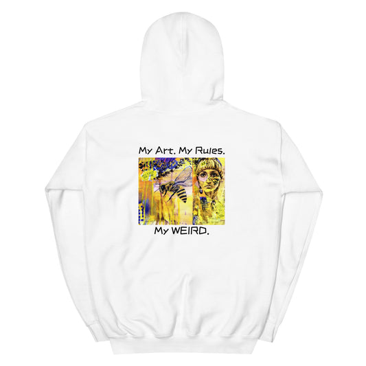 My Art. My Rules. My WEIRD. Heathers Worlds Unisex Hoodie - HEATHERS WORLDS9041638_5522