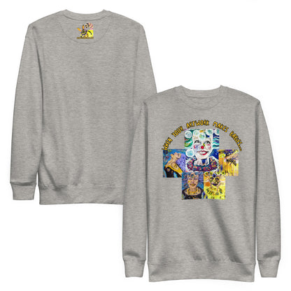 Heathers Worlds Unisex Premium Sweatshirt When your Artwork makes Babies... - HEATHERS WORLDS7018014_11244