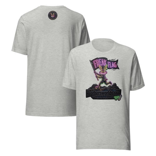 Heathers Worlds Freak Flag Unisex t-shirt - HEATHERS WORLDS1088331_9561T-SHIRT