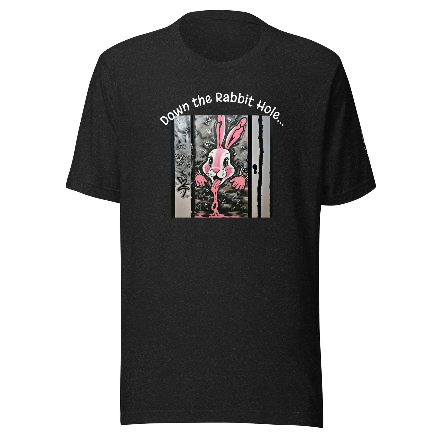 Down the Rabbit Hole I found Myself Heathersworlds Pink Panther Unisex t-shirt by 'Fay' - HEATHERS WORLDS8464818_9575