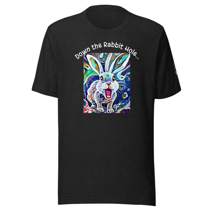 Down the Rabbit Hole, I found Myself Heathersworlds Clown Unisex t-shirt by 'Fay' - HEATHERS WORLDS1505781_9575