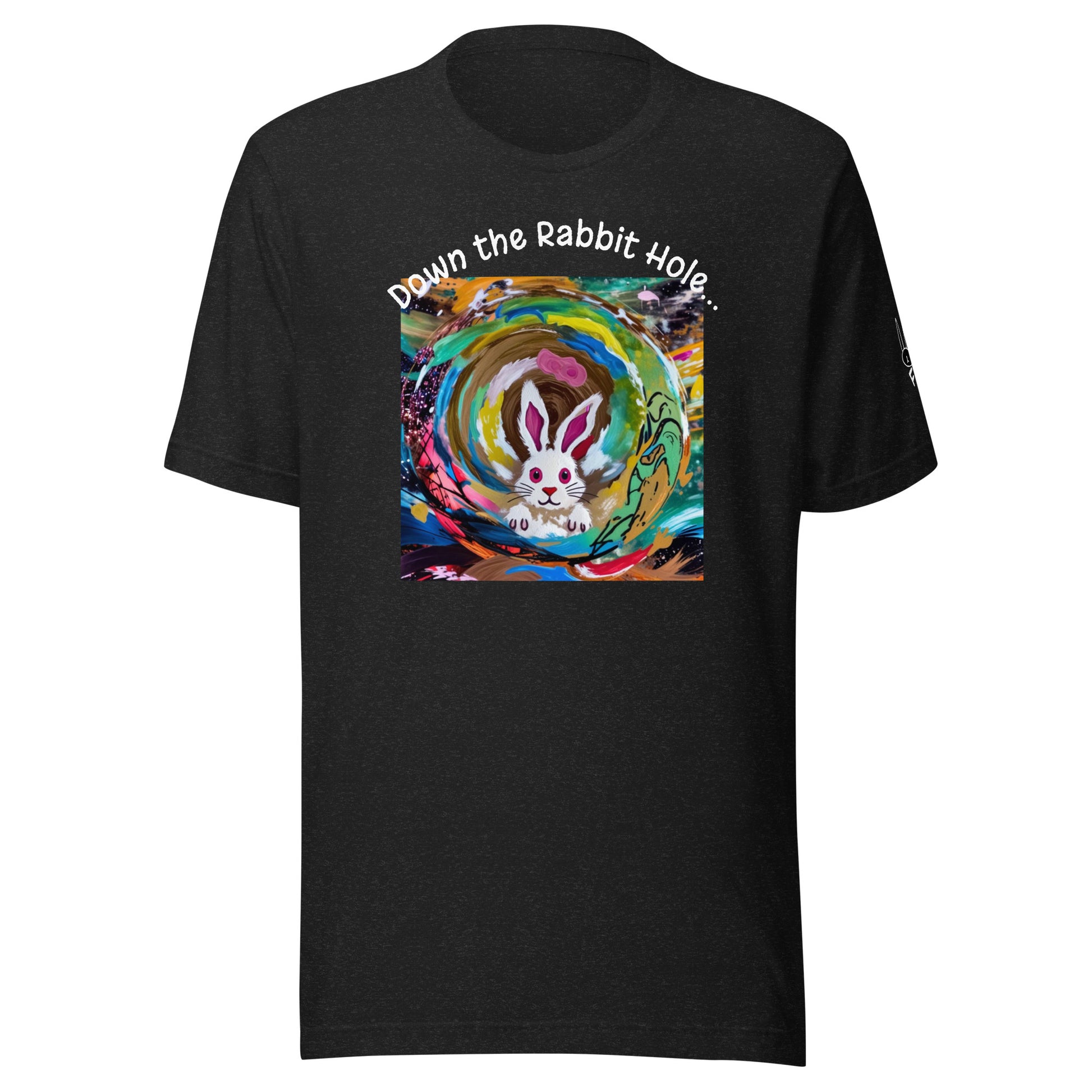 Down the Rabbit Hole, I found Myself Heathersworlds Unisex t-shirt by 'Fay' - HEATHERS WORLDS9126293_9575
