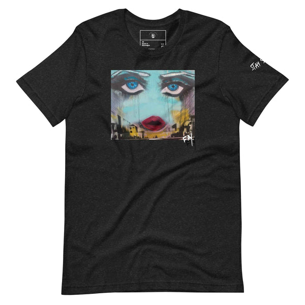 A View from the Top Stay Strange Graphic Tee – Weird Art by Fay - HEATHERS WORLDS7705590_9575