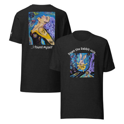 Down the Rabbit Hole, I found Myself Heathersworlds Xmen Unisex t-shirt by 'Fay' - HEATHERS WORLDS4129300_9575