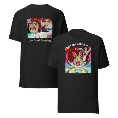 Down the Rabbit Hole, I found Myself Heathersworlds Cheech Unisex t-shirt by 'Fay' - HEATHERS WORLDS9080199_9575