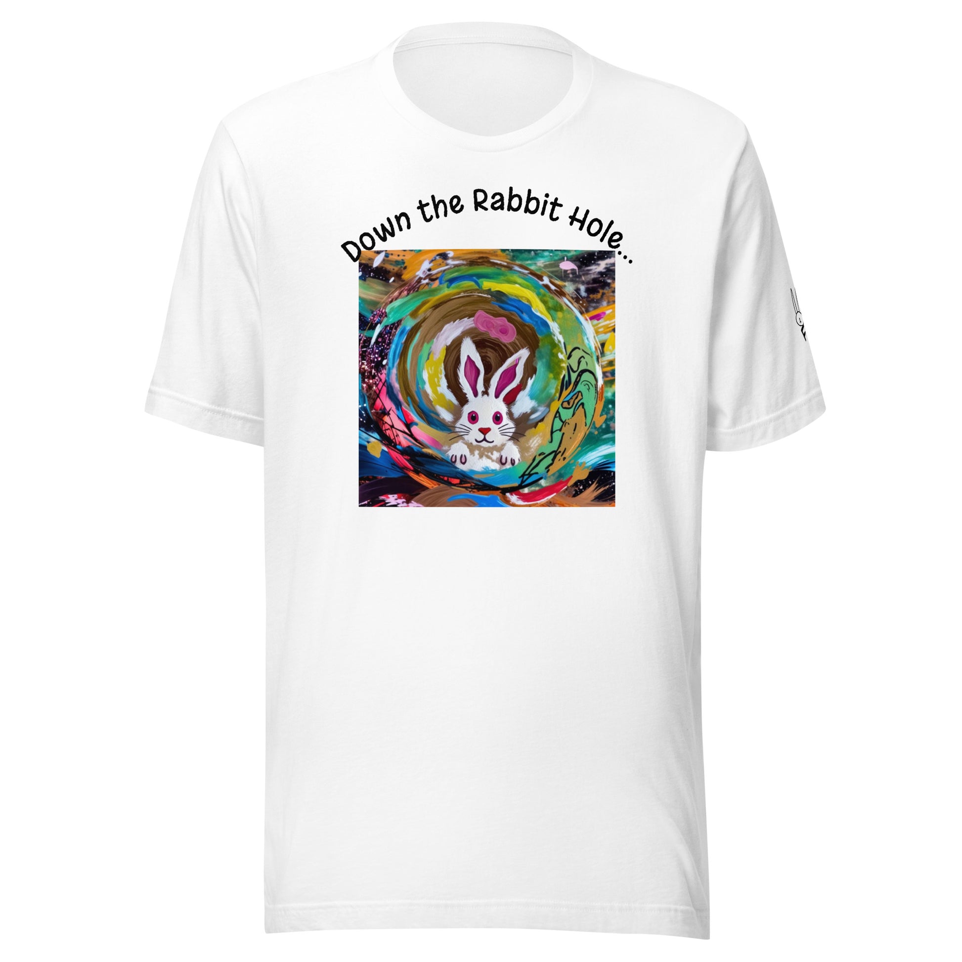 Down the Rabbit Hole, I found Myself Heathersworlds Unisex t-shirt by 'Fay' - HEATHERS WORLDS1330668_9526