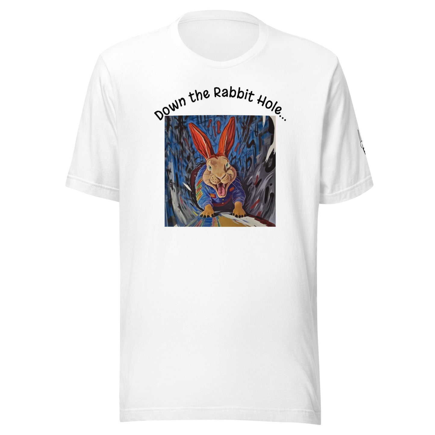 Down the Rabbit Hole, I found Myself Heathersworlds Chucky Unisex t-shirt by 'Fay' - HEATHERS WORLDS2381127_9526