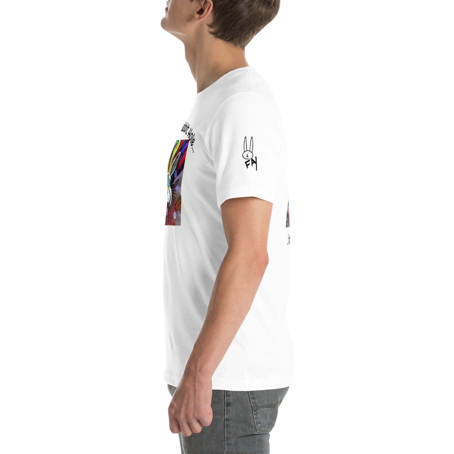 Down the Rabbit Hole, I found Myself Heathersworlds Trump Unisex t-shirt by 'Fay' - HEATHERS WORLDS5253806_9526