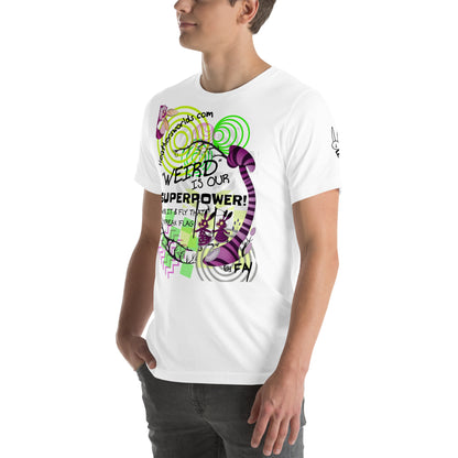 Weird is our Superpower Heathersworlds Unisex t-shirt by 'Fay' - HEATHERS WORLDS7176429_9526