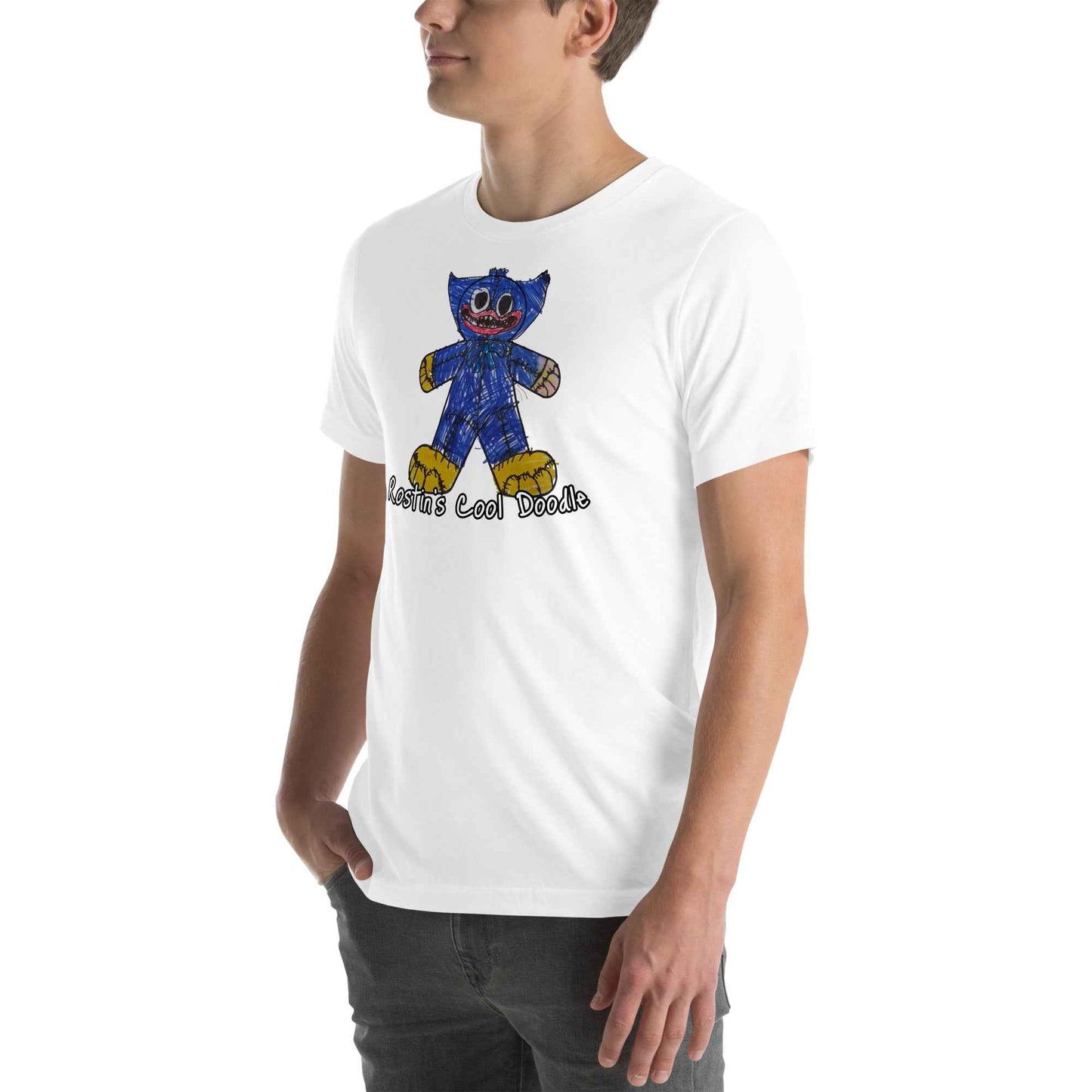 Rostin's Cool Doodle Unisex T-shirt - HEATHERS WORLDS9410791_4011