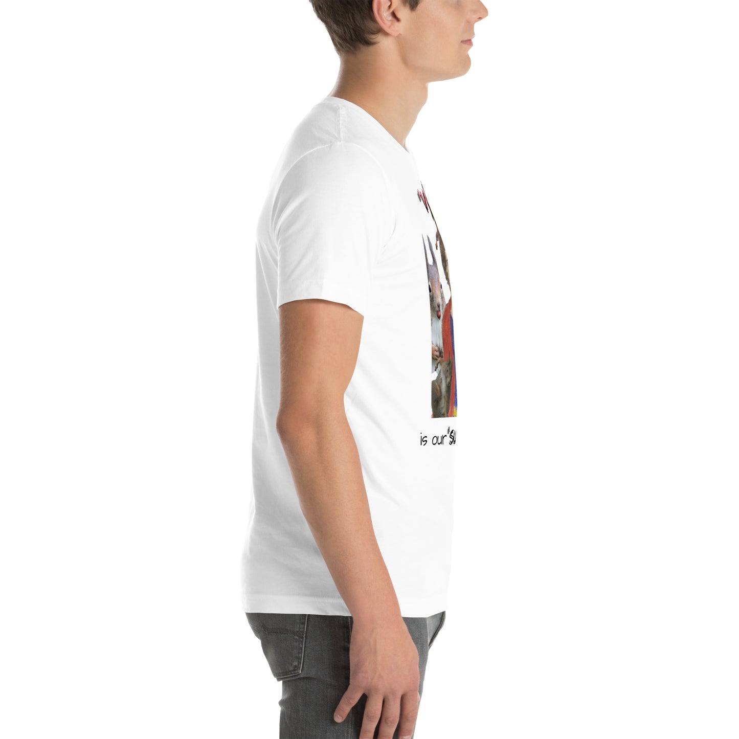 Weird is our Superpower w/Bob Ross Heathersworlds Unisex t-shirt by 'Fay' - HEATHERS WORLDS6537240_9526