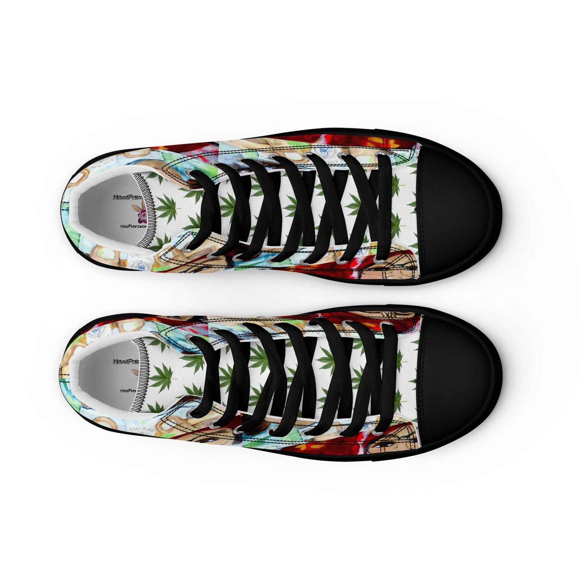 Cheech & Chong Custom Painted Sneakers – Pop Art by Fay - HEATHERS WORLDS8257177_13223