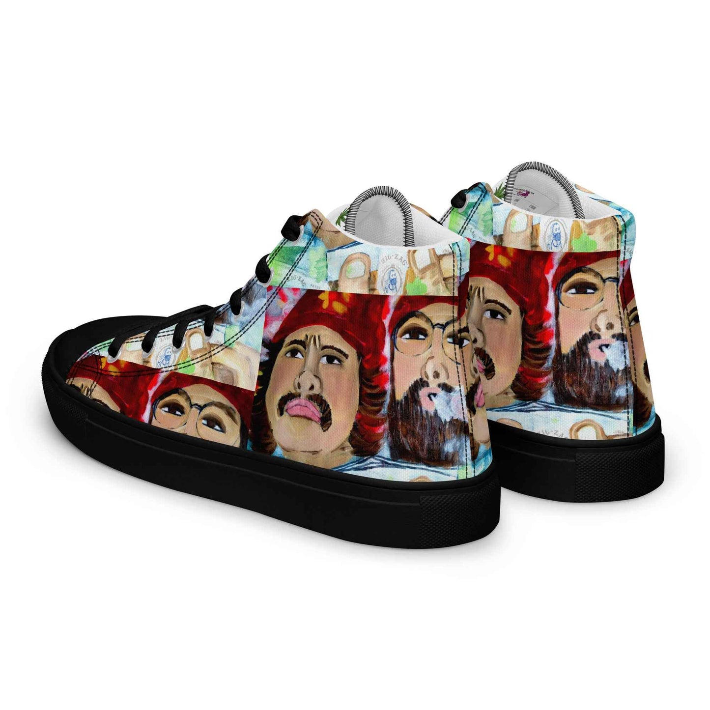Cheech & Chong Custom Painted Sneakers – Pop Art by Fay - HEATHERS WORLDS8257177_13223