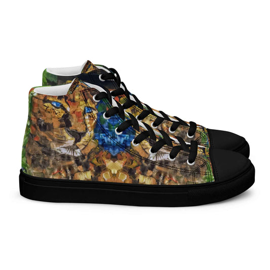 Mixed Media Custom Painted Sneakers – Original Art by Fay - HEATHERS WORLDS3535965_17467
