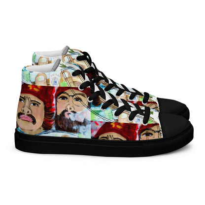 Cheech & Chong Custom Painted Sneakers – Pop Art by Fay - HEATHERS WORLDS8257177_13223
