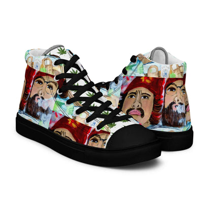 Cheech & Chong Custom Painted Sneakers – Pop Art by Fay - HEATHERS WORLDS8257177_13223