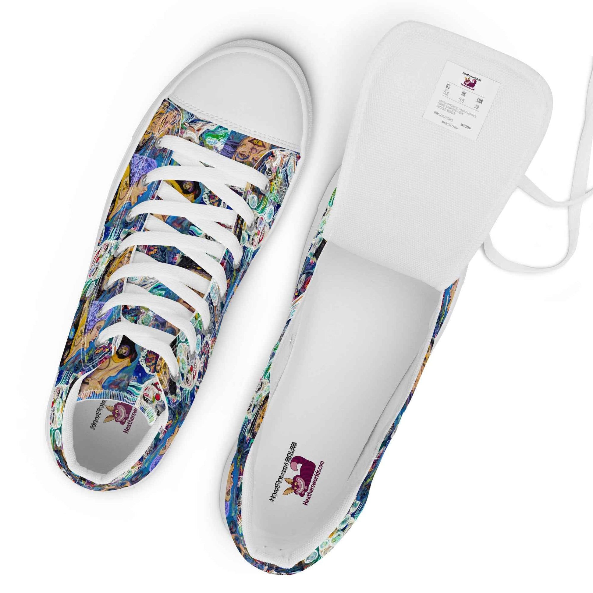 Art Babies Custom Painted Sneakers – Wearable Art by Fay - HEATHERS WORLDS9381461_17467