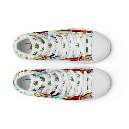 Cheech & Chong Custom Painted Sneakers – Pop Art by Fay - HEATHERS WORLDS8257177_13223