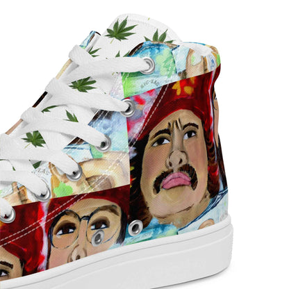Cheech & Chong Custom Painted Sneakers – Pop Art by Fay - HEATHERS WORLDS8257177_13223