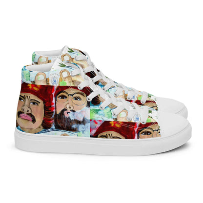 Cheech & Chong Custom Painted Sneakers – Pop Art by Fay - HEATHERS WORLDS8257177_13223