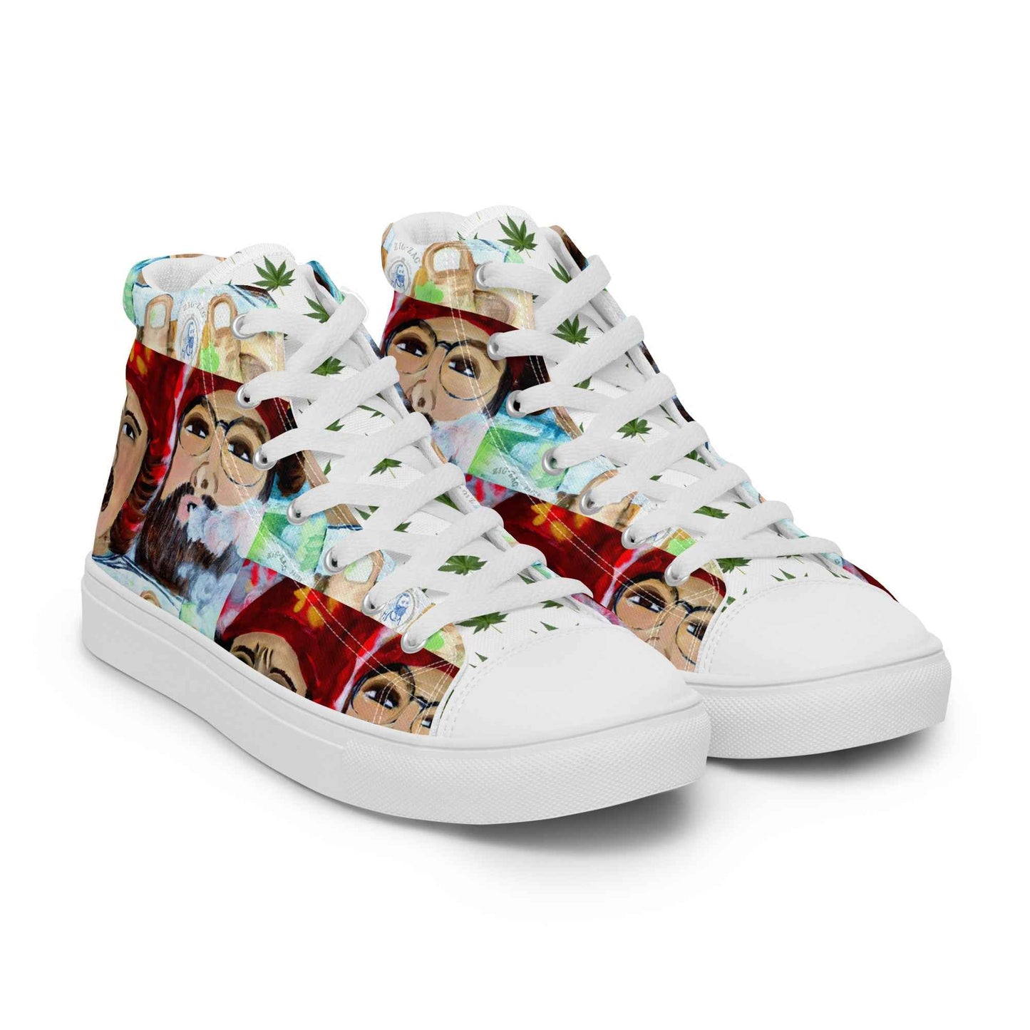 Cheech & Chong Custom Painted Sneakers – Pop Art by Fay - HEATHERS WORLDS8257177_13223